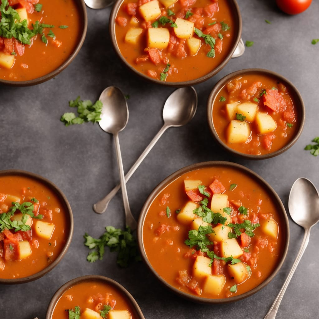 Chunky Tomato Potato Soup