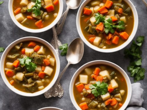 Chunky Vegetarian Vegetable Soup