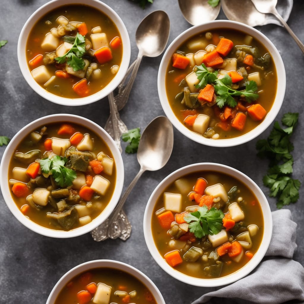 Chunky Vegetarian Vegetable Soup