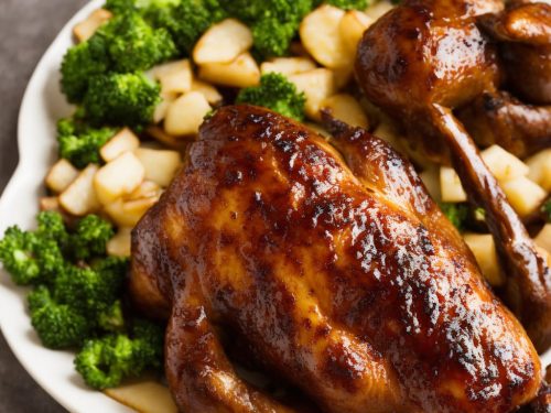 Cider Can Soy-Glazed Duck