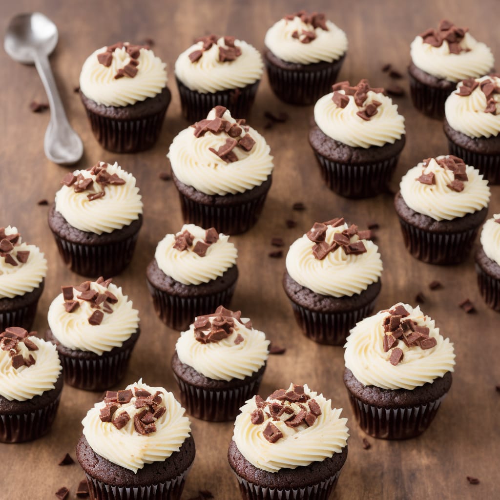 Cinco de Chili Chocolate Cupcakes with Chili Cream Cheese Frosting