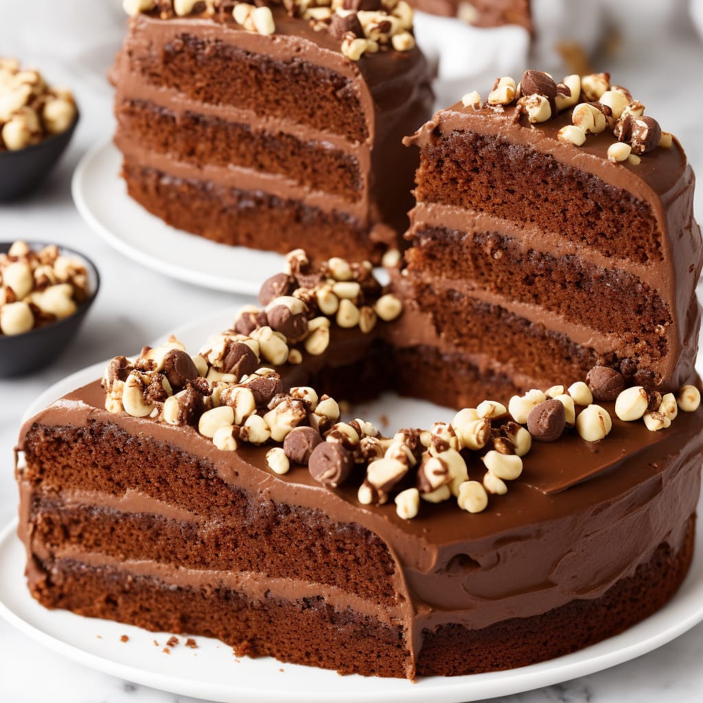 Cinnamon Chocolate Hazelnut Cake