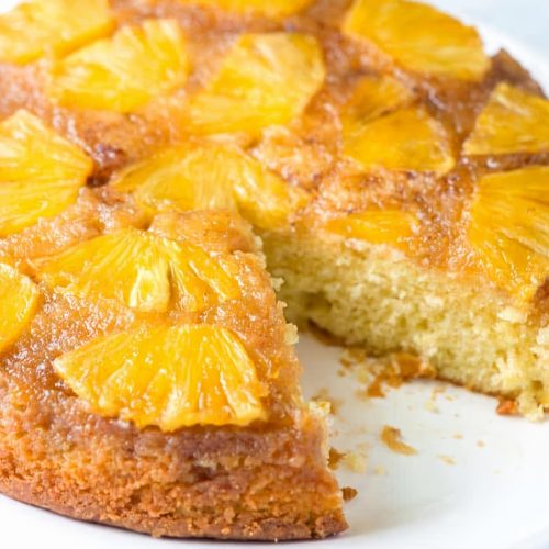 Diabetic Pineapple UpsideDown Cake Recipe