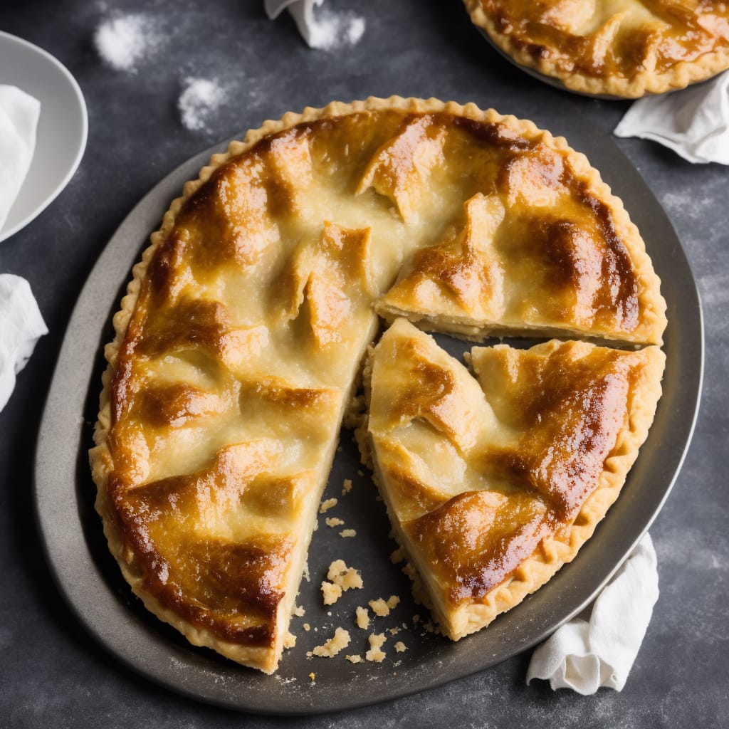 Classic Lard Two-Crust Pie Pastry Recipe