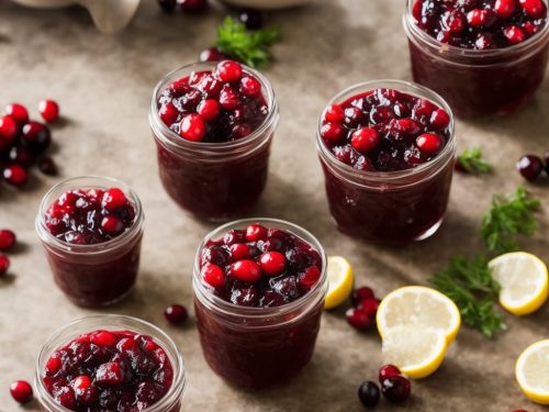 Clementine & Port Spiced Cranberry Sauce