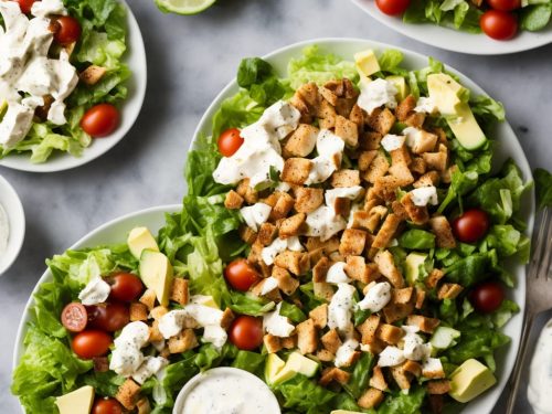 Cobb Salad with Buttermilk Ranch Dressing