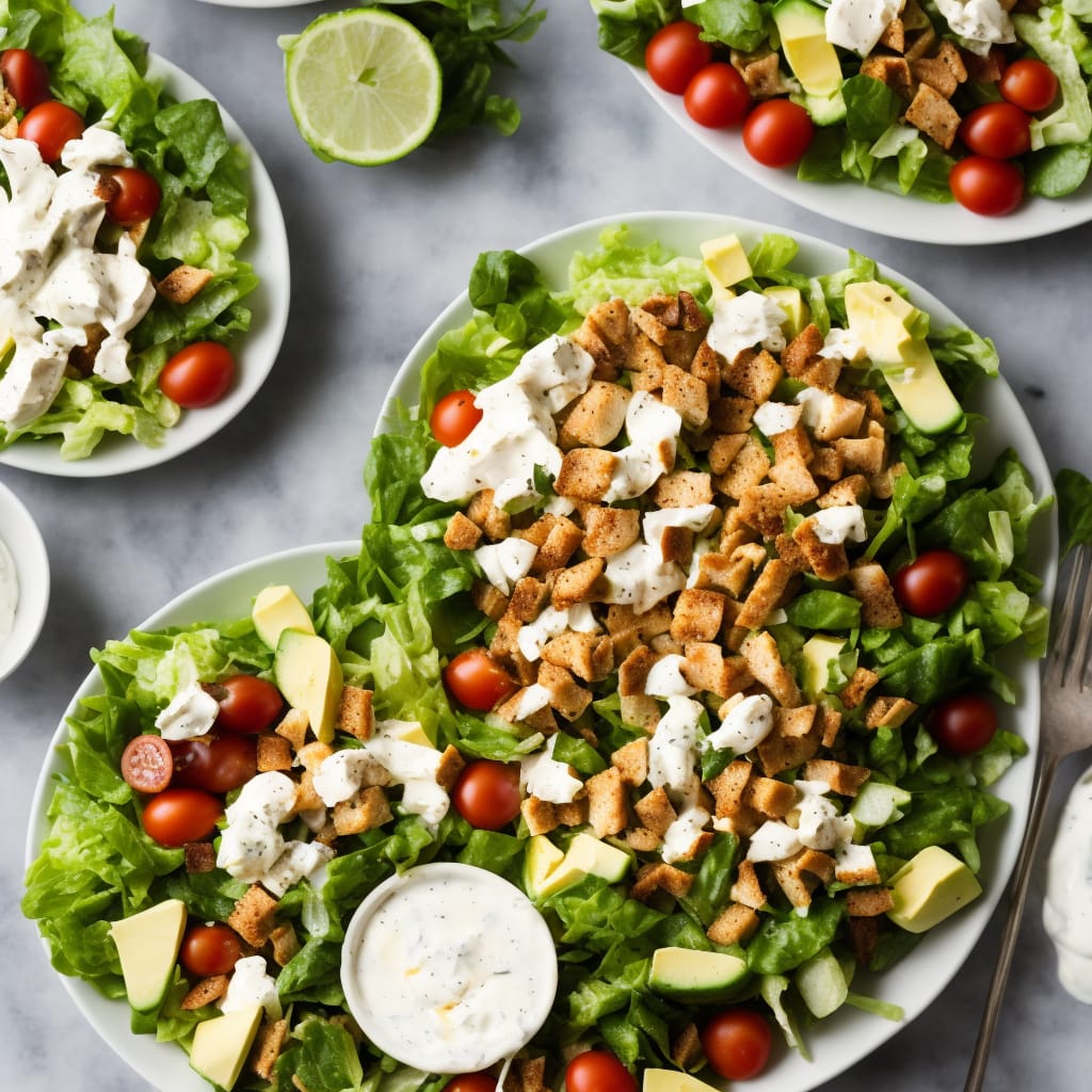 Cobb Salad with Buttermilk Ranch Dressing