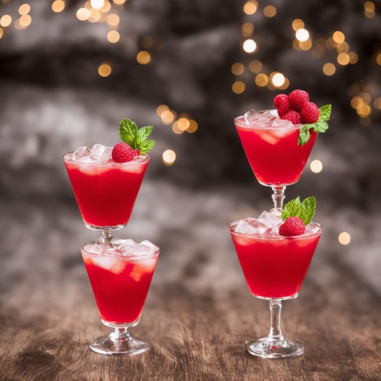 Cocktail name Raspberry Kiss Recipe