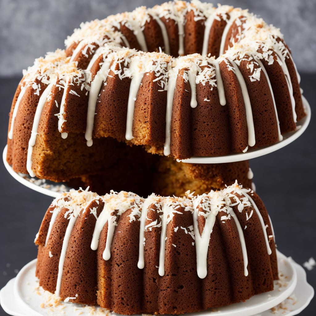 Creamy Coconut Stained Glass Bundt Cake – Dianna's Easy Real Food Recipes