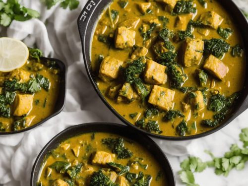 Coconut & Kale Fish Curry