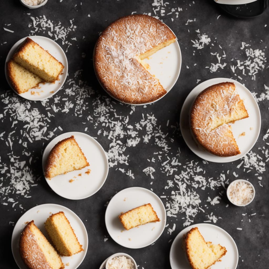 Coconut Milk Cake with White Chocolate Chips – My Favourite Pastime