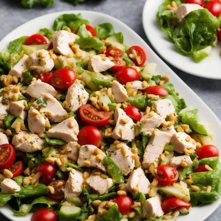 Continental Chicken & Pepper Salad Recipe | Recipes.net