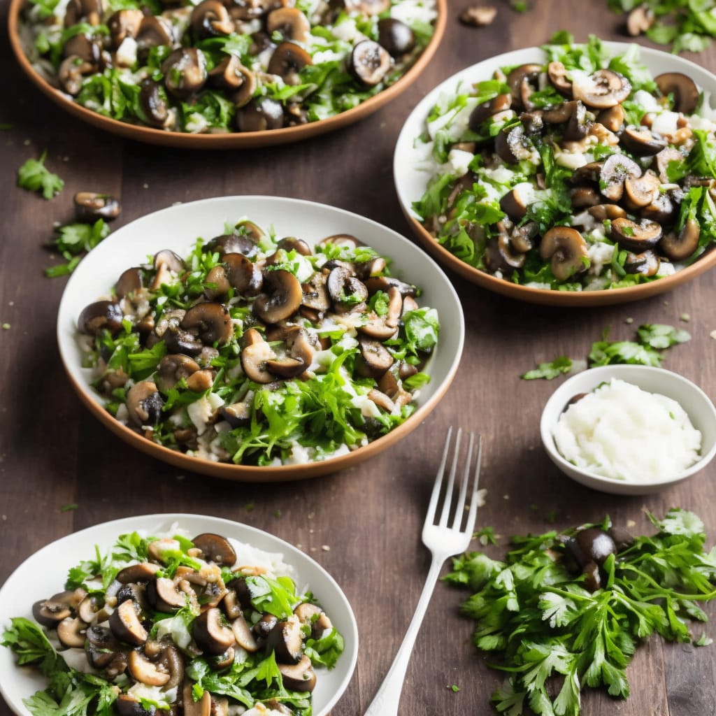 Cooked Mushroom Salad Recipe | Recipes.net