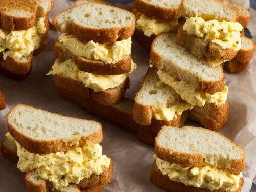 Coronation Egg Mayo Sandwiches