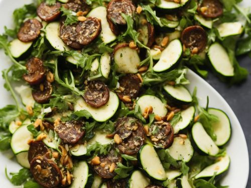 Courgette & Anchovy Salad