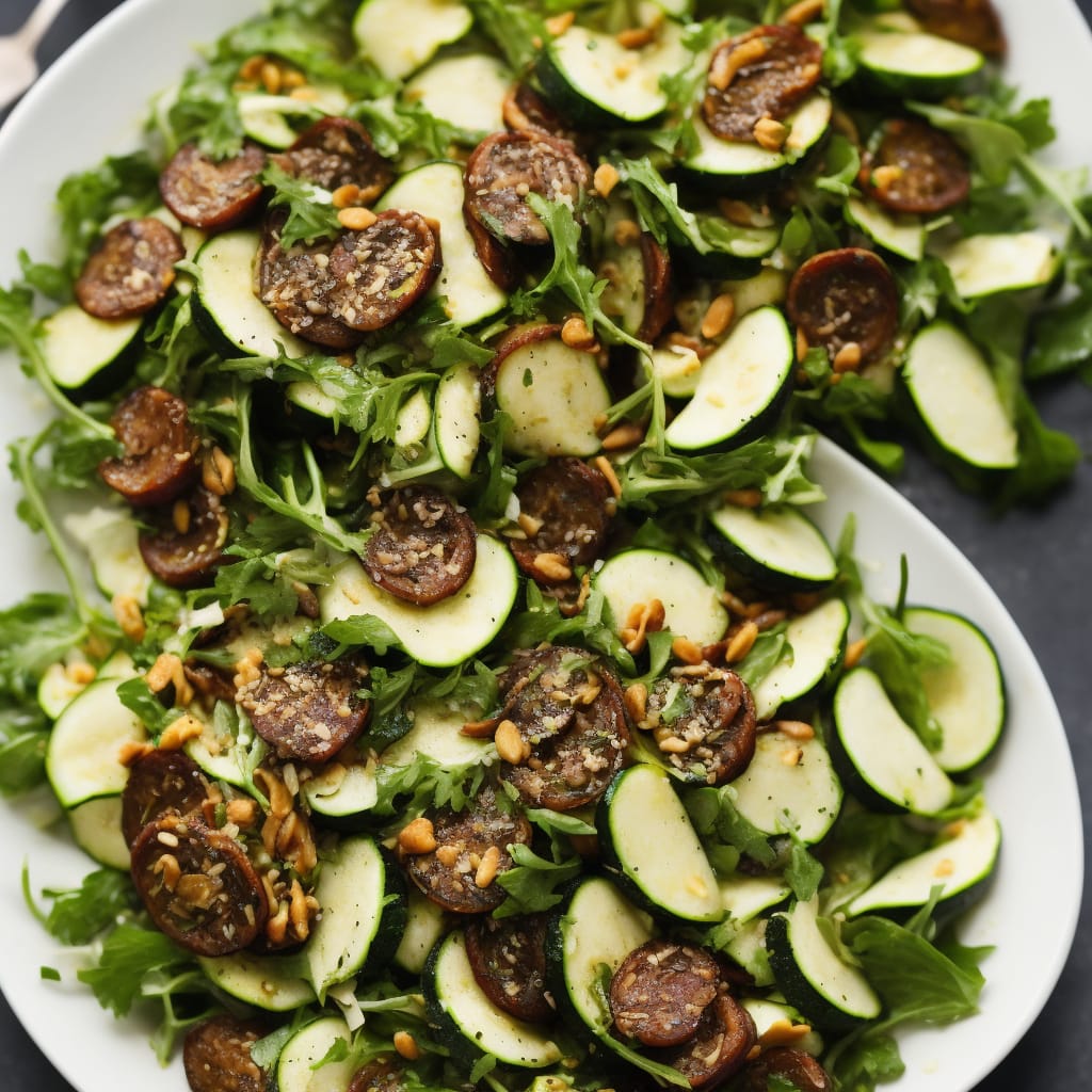 Courgette & Anchovy Salad