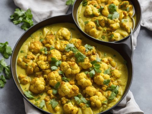 Courgette & Cauliflower Yellow Curry
