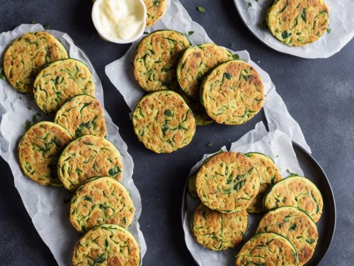 Courgette Griddle Cakes