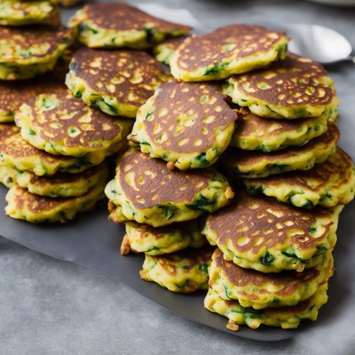 Courgette Pancake Fritters Recipe