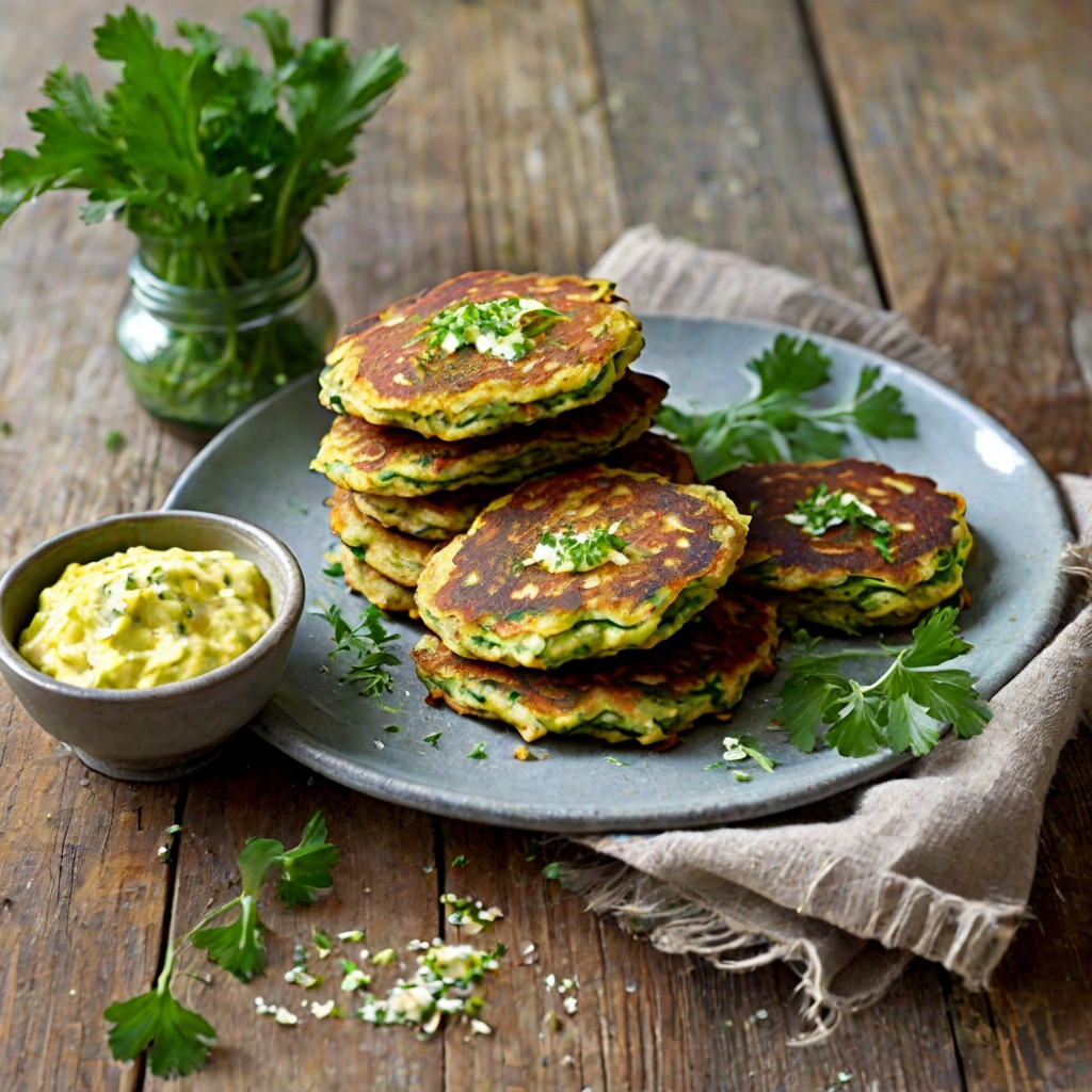 Courgette Pancake Fritters