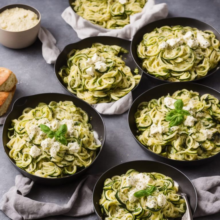 Courgette & Ricotta Pasta Recipe