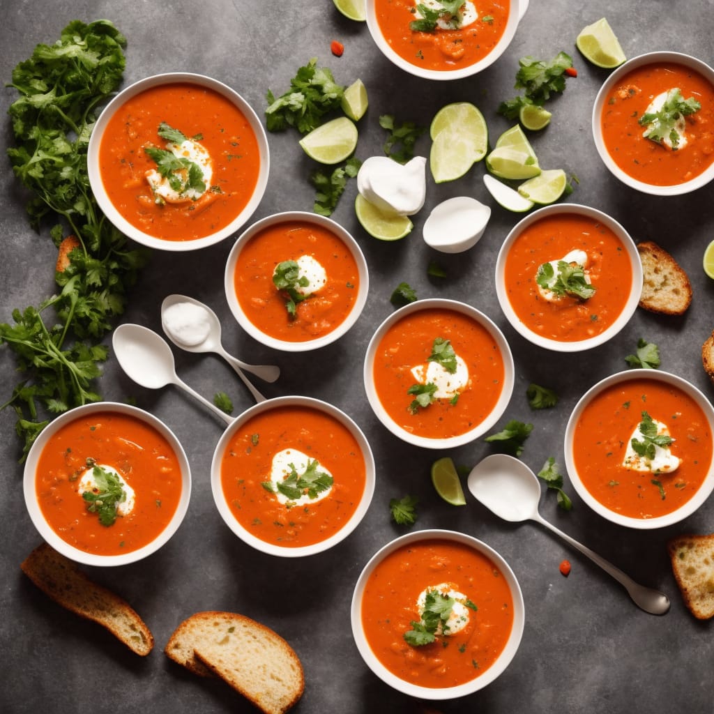 Courgette & Tomato Soup