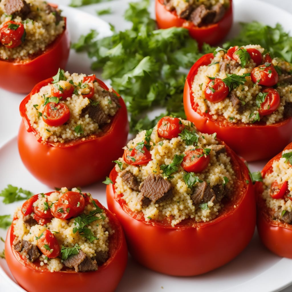 Couscous-stuffed Beef Tomatoes