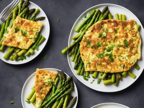 Crab & Asparagus Omelette