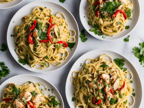 Crab Linguine with Chilli & Parsley