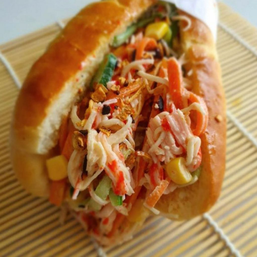 Crab Roll Hot Dogs