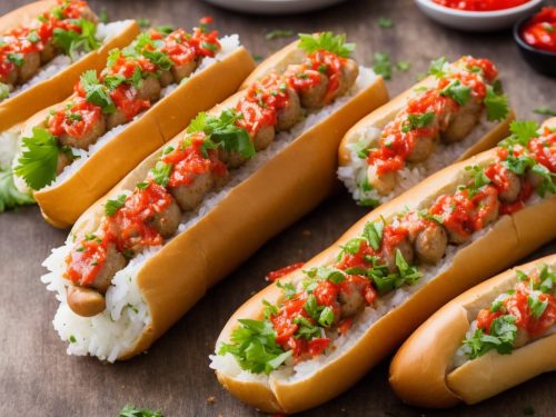 Crab Roll Hot Dogs