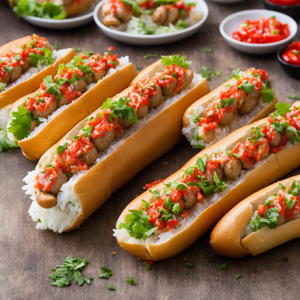 Crab Roll Hot Dogs