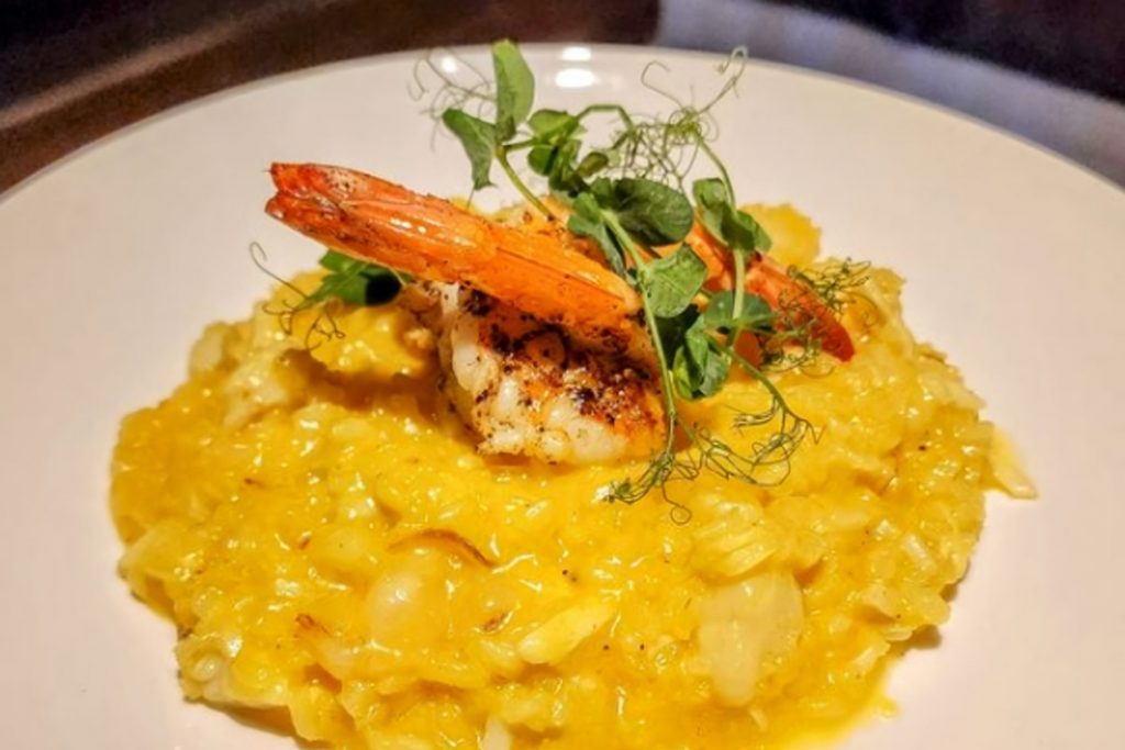 Crab & Saffron Risotto