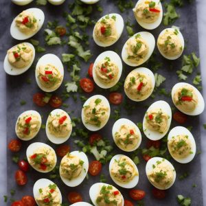 Deviled Eggs with Crabmeat