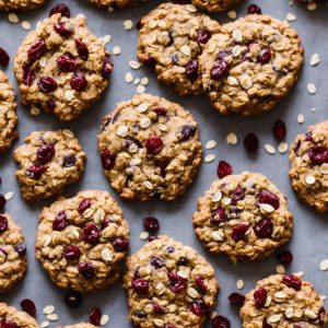 Cranberry-Nut Oatmeal Cookies