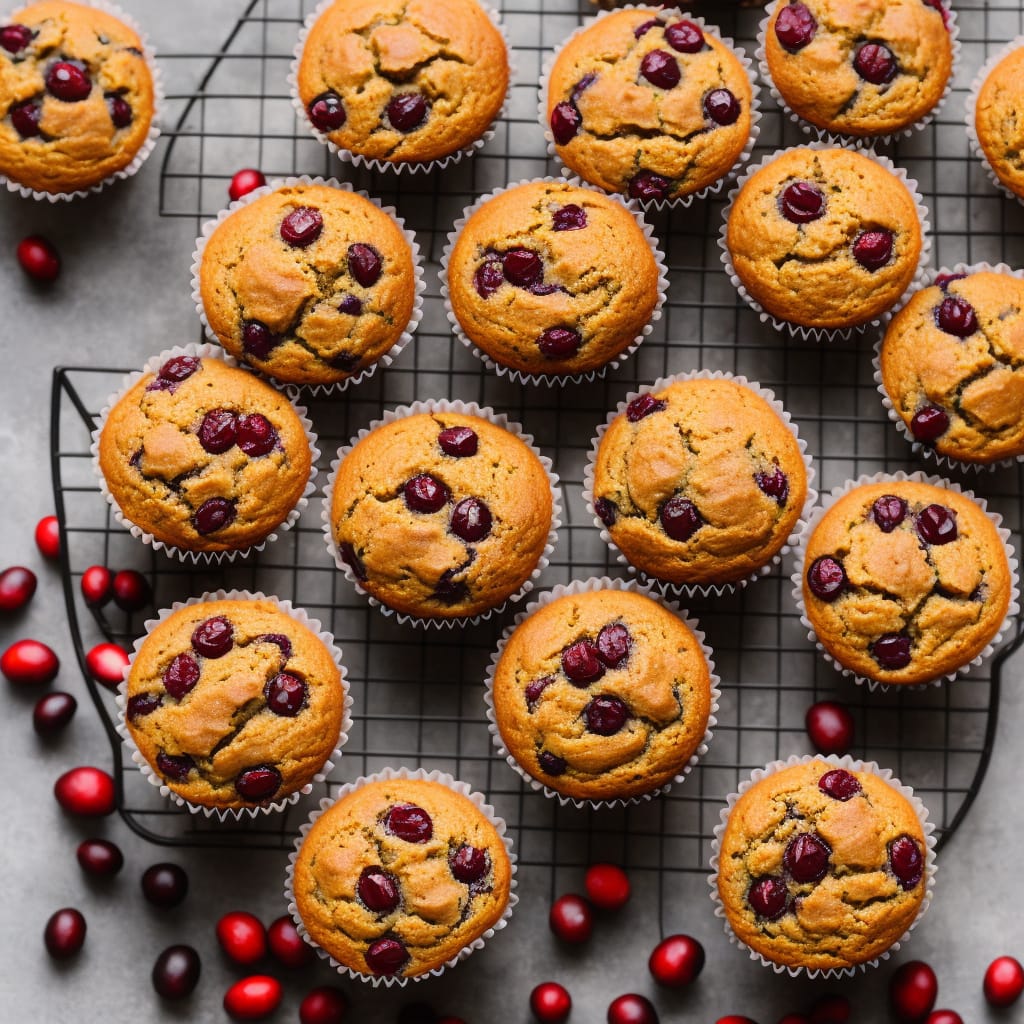 Cranberry Pumpkin Muffins