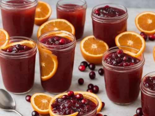 Cranberry Sauce with Orange Juice Recipe