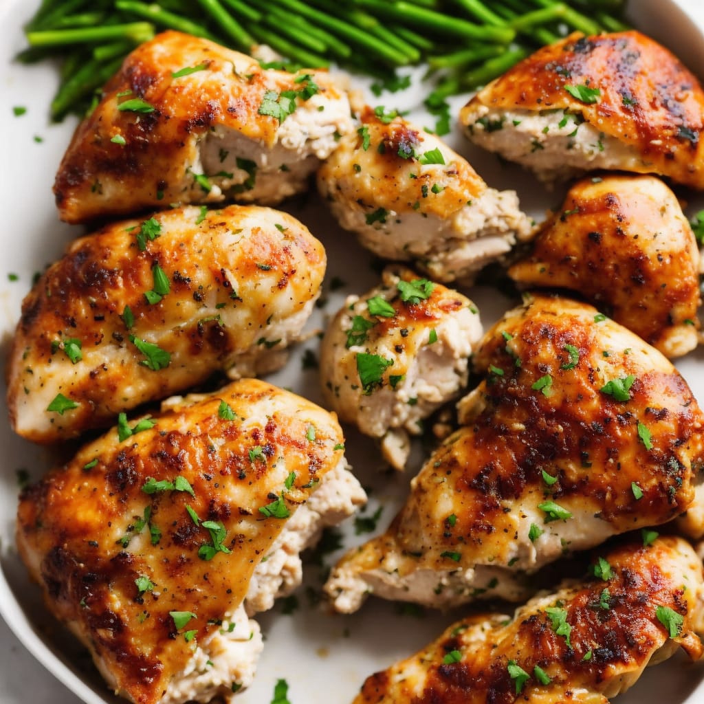 Cream Cheese, Garlic, and Chive Stuffed Chicken Recipe Recipe | Recipes.net