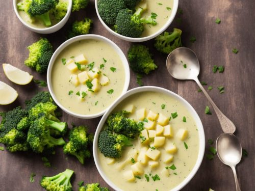 Cream Of Broccoli and Potato Soup