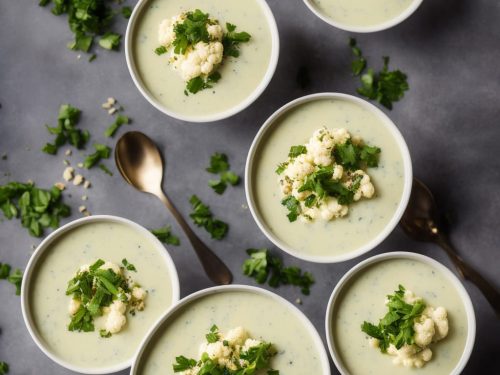 Cream of Cauliflower and Stilton Soup