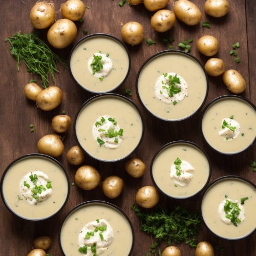 Cream of Onion and Potato Soup Recipe Recipe