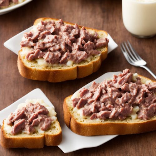 Creamed Chipped Beef on Toast Recipe | Recipes.net
