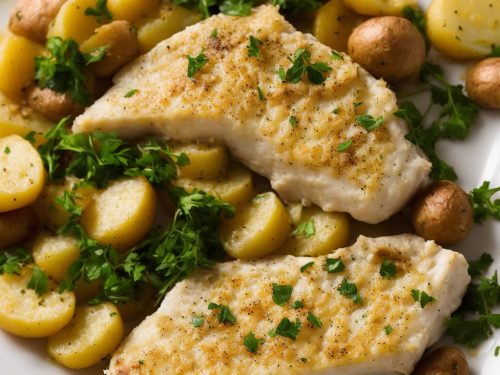 Creamy Baked Haddock & Tatties