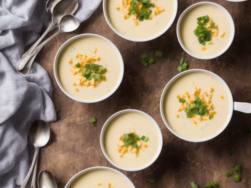 Creamy Cheddar Cheese Soup Recipe