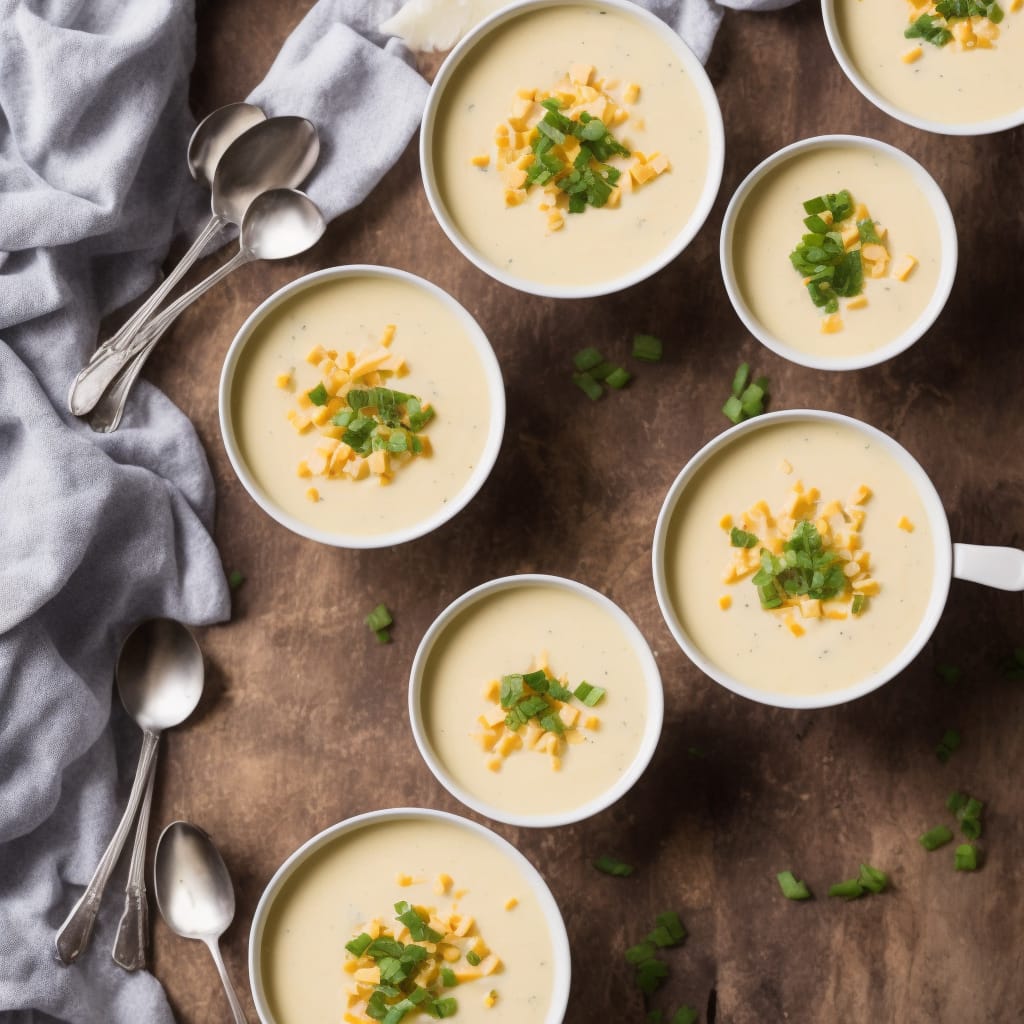 Creamy Cheddar Cheese Soup Recipe