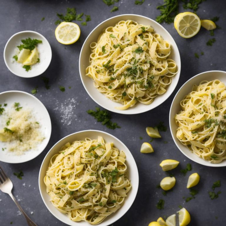 Creamy Lemon & Cabbage Pasta with Garlic Crumbs Recipe