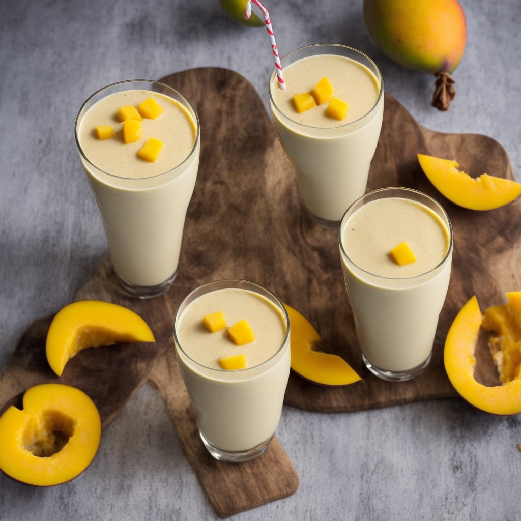 Mango Lassi Recipe, A Yogurt Smoothie - On The Go Bites