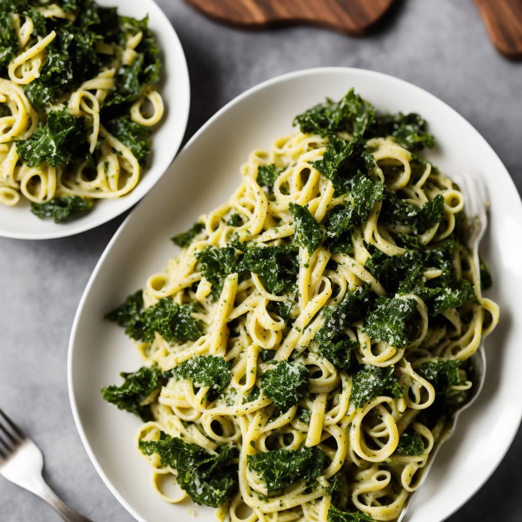 Creamy Pesto Kale Pasta Recipe | Recipes.net