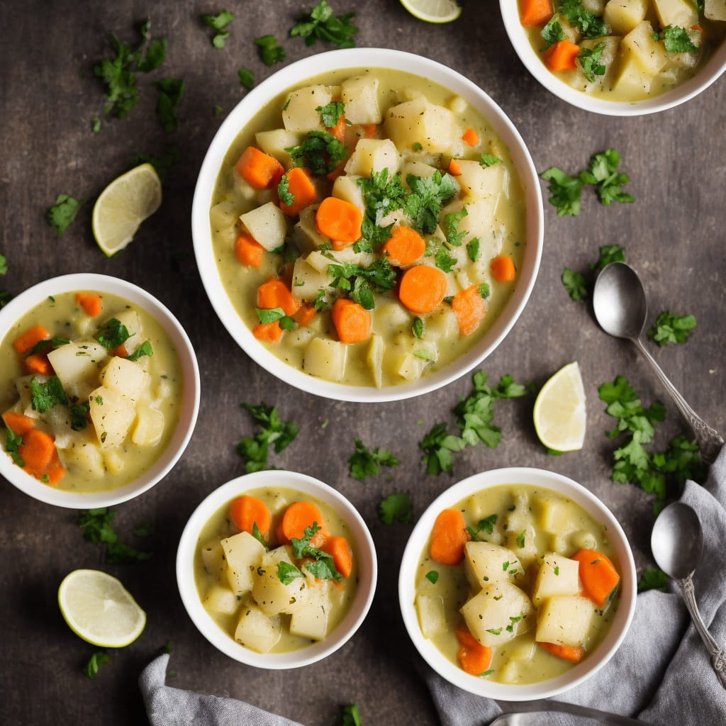 Creamy Veggie Potato Stew Recipe