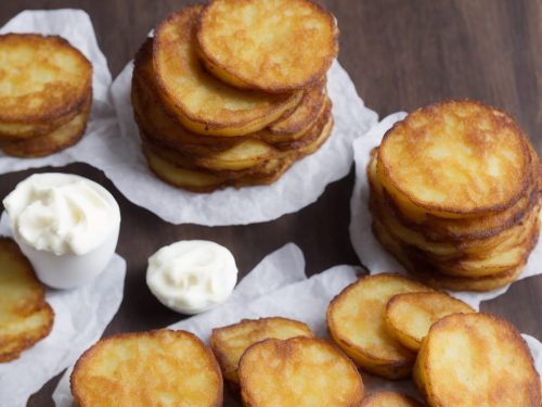 Crisp potato cake recipe